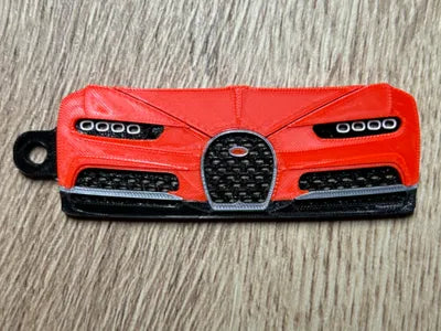 2017 bugatti chiron custom keychains