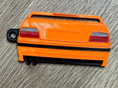 bmw e36 m3 (rear) custom keychains