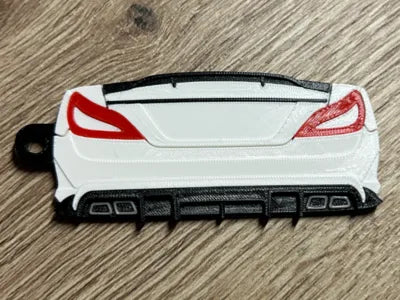2012 mercedes-benz cls (rear) custom keychains