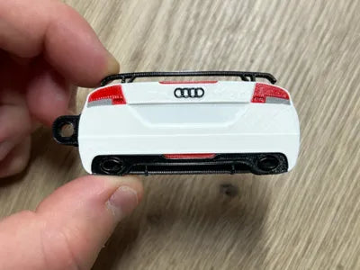 2012 audi tt rs (rear) custom keychains