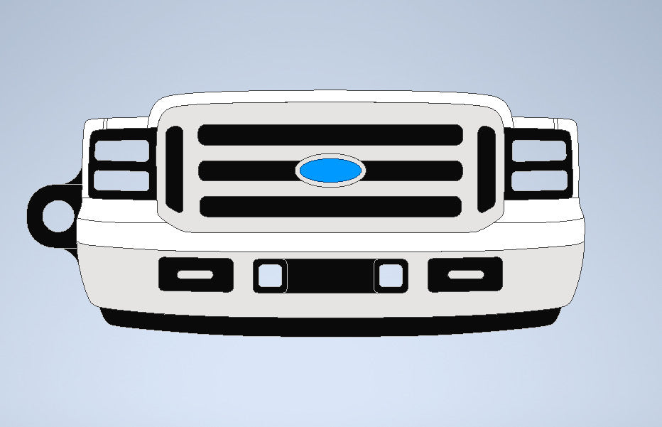 03-07 ford f-250 / f-350 custom keychains