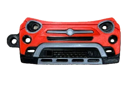 Fiat 500X Custom Keychains
