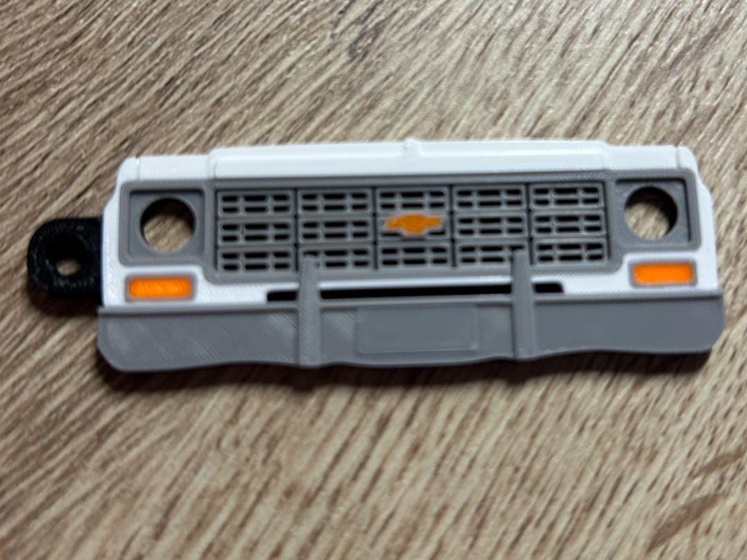 Chevrolet Silverado / C-10 custom keychains