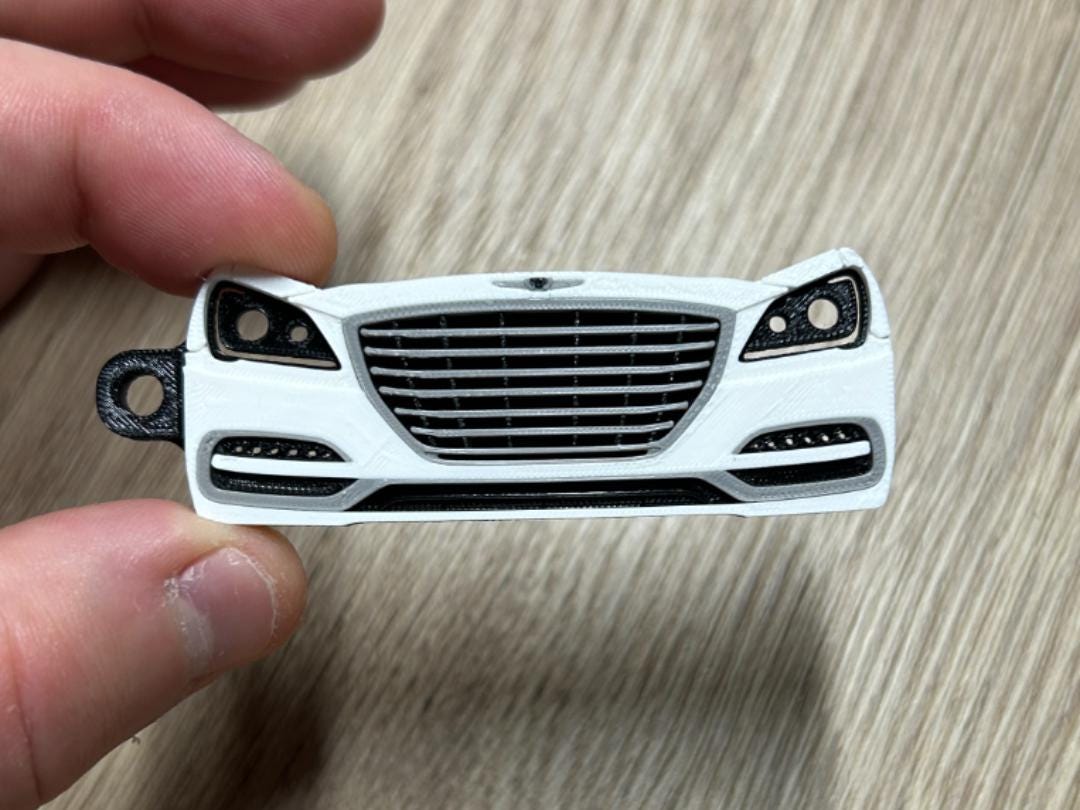 GENESIS custom keychains! Colormatched!
