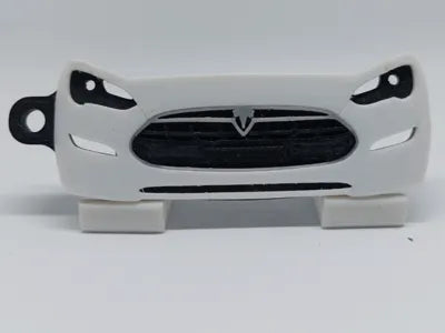 tesla model s custom keychains