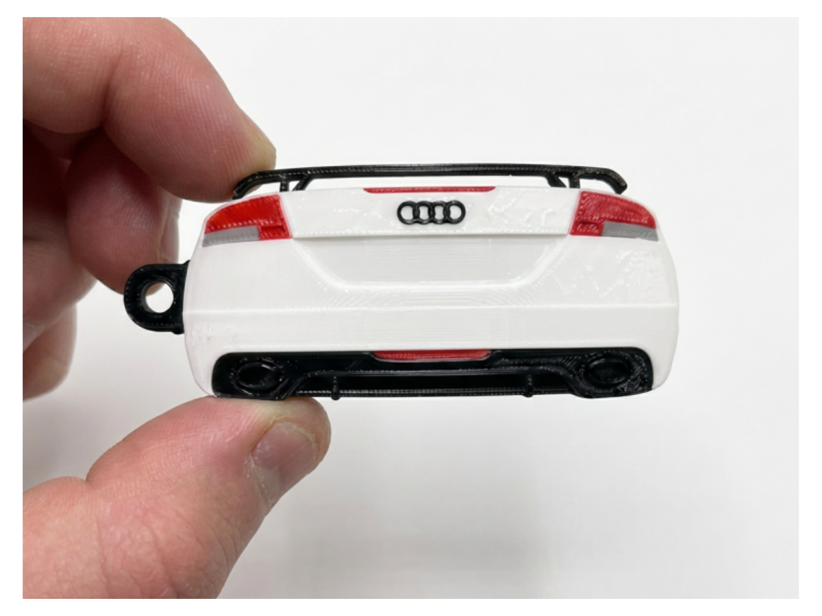 2012 Audi Tt Rs (Rear) Custom Keychains