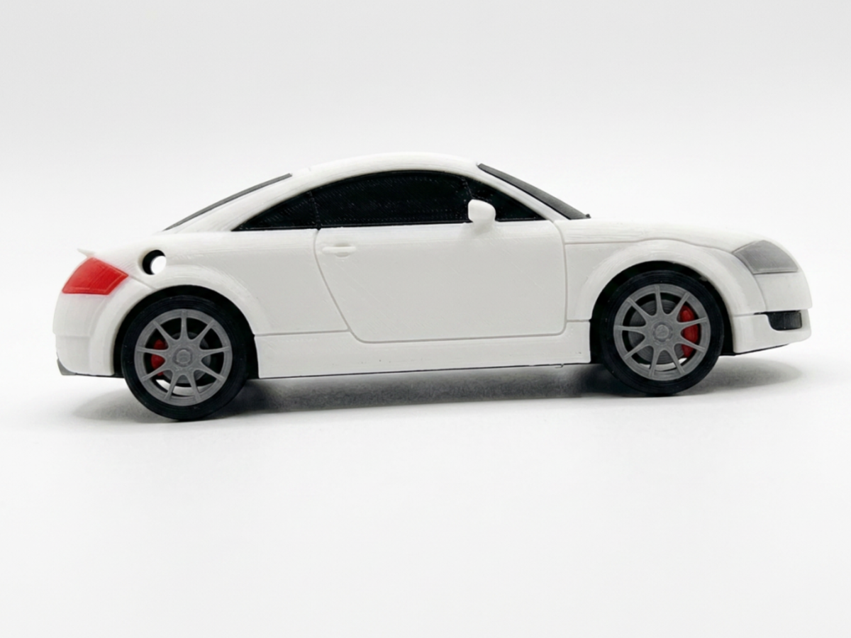 2001 Audi Tt (Side) Custom Keychains