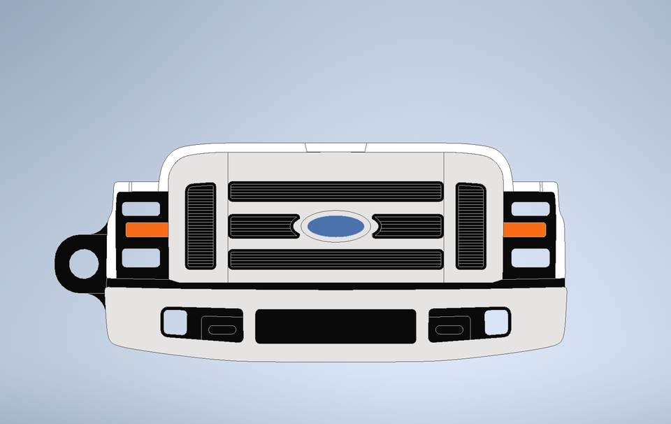 08-10 ford f-250 / f-350 custom keychains