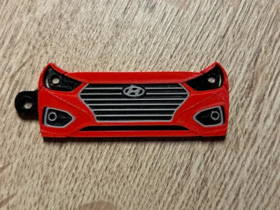 2018 Hyundai Accent Custom Keychains