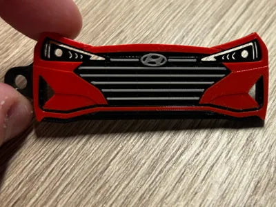 2019 Hyundai Elantra Custom Keychains