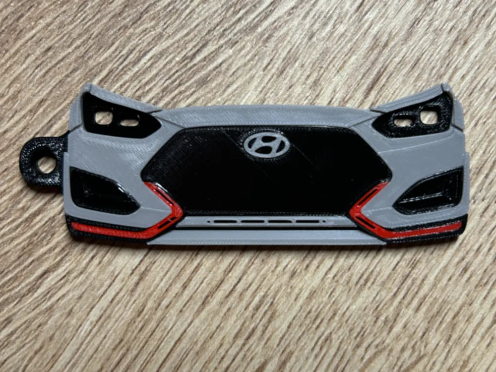 2022 hyundai veloster n custom keychains