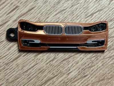 2012 Bmw F30 Custom Keychains