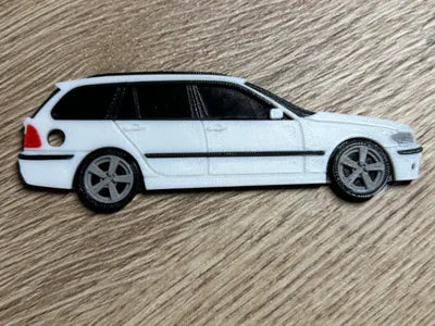 Bmw E46 Touring Custom Keychains
