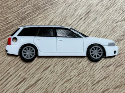 2001 Audi A4 (Side) Custom Keychains
