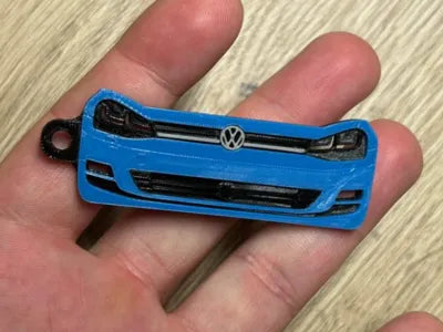 Volkswagen Golf 7 Custom Keychains