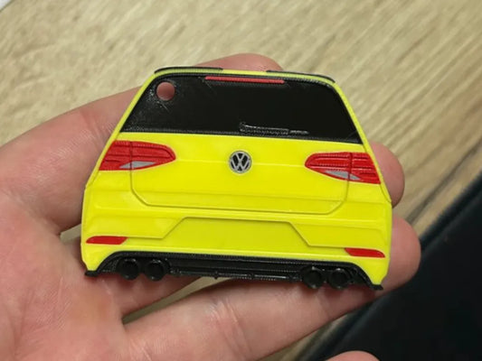 Volkswagen Golf 7R (Rear) Custom Keychains