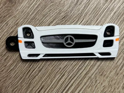 mercedes-benz sls amg custom keychains