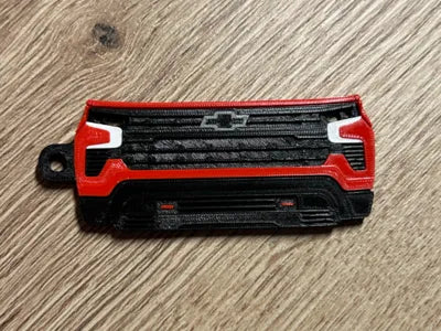 2023 Chevrolet Silverado Custom Keychains