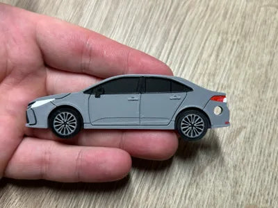 2022 toyota corolla (side) custom keychains