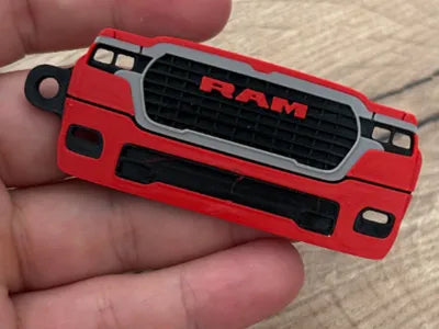 2025 Dodge Ram Laramine Custom Keychains