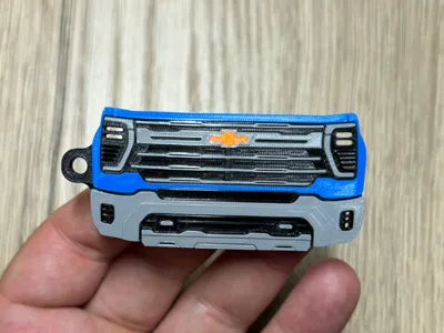 20-24 Chevrolet Silverado 2500Hd Custom Keychains