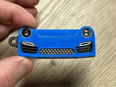 Porsche 911 Turbo S Custom Keychains