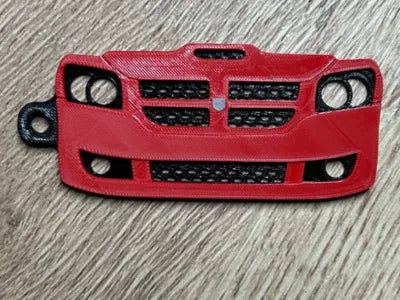 07 -12 Dodge Caliber Srt4 Custom Keychains