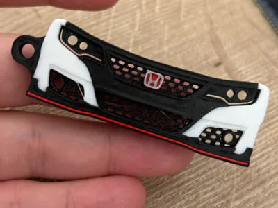 Honda Civic Type R Custom Keychains