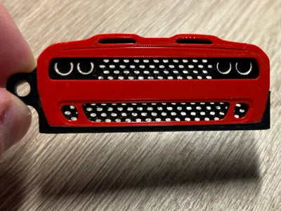 Dodge Challenger Srt Hellcat Custom Keychains