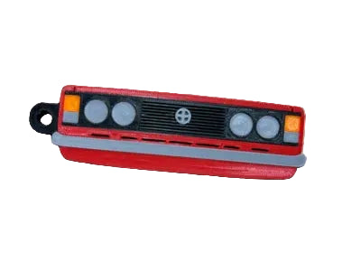 Fiat 125P Custom Keychains