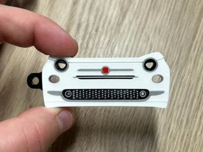 Fiat 500C Custom Keychains