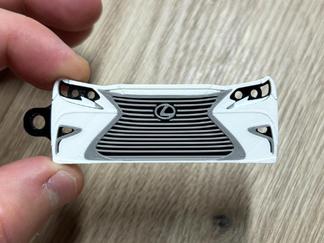Lexus keychains, color matched!