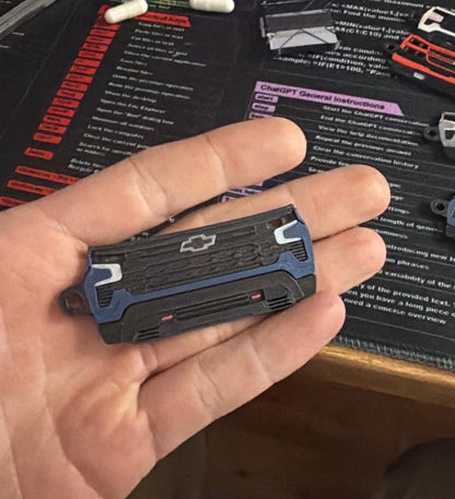 Chevrolet Silverado / C-10 custom keychains