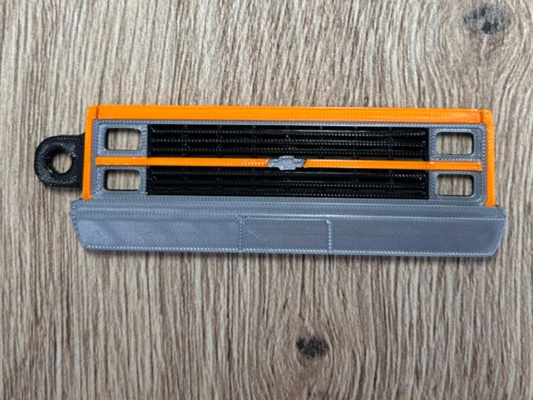 Chevrolet Silverado / C-10 custom keychains