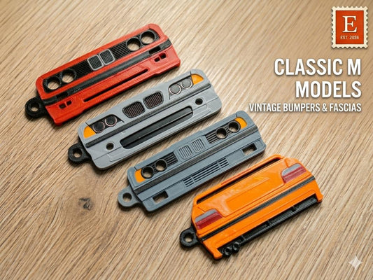 BMW (older model) keychains colormatched