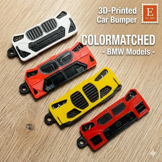 BMW (newer model) keychains colormatched