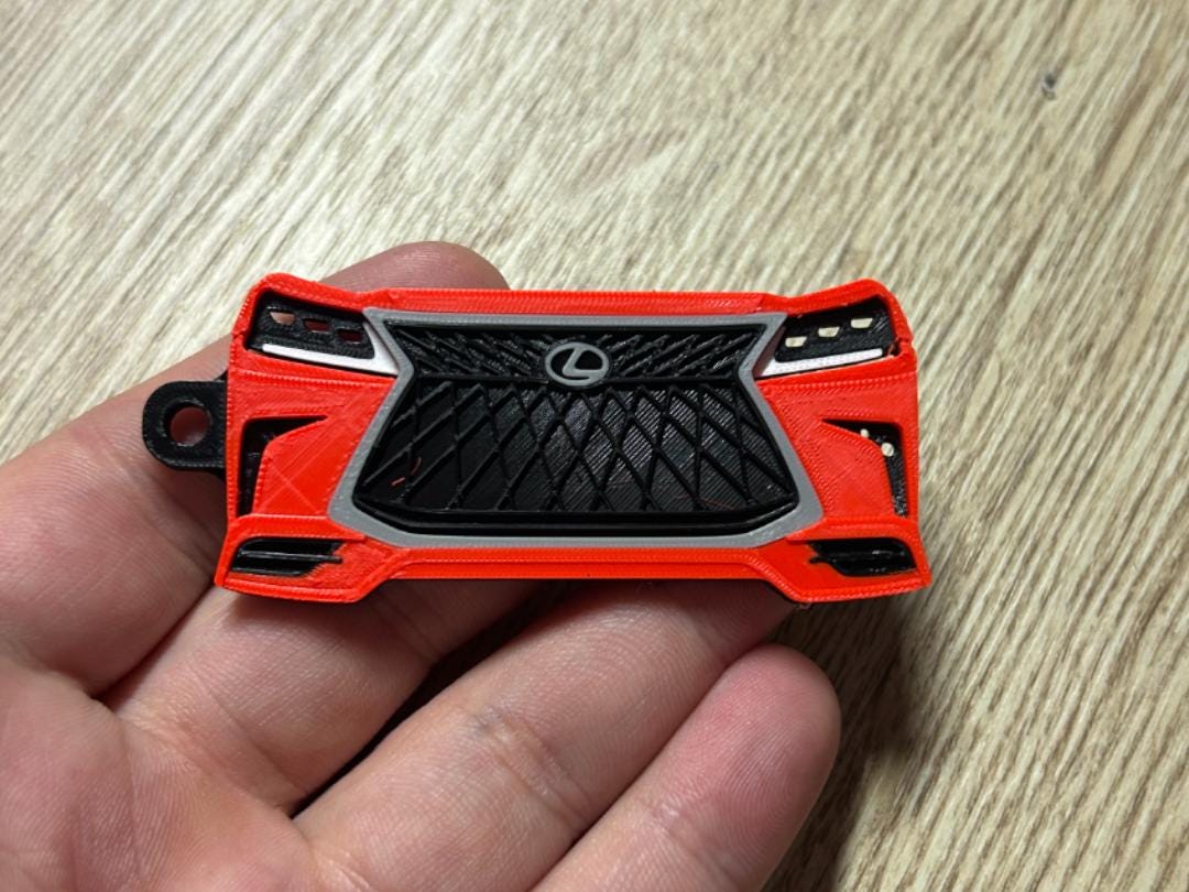 Lexus keychains, color matched!