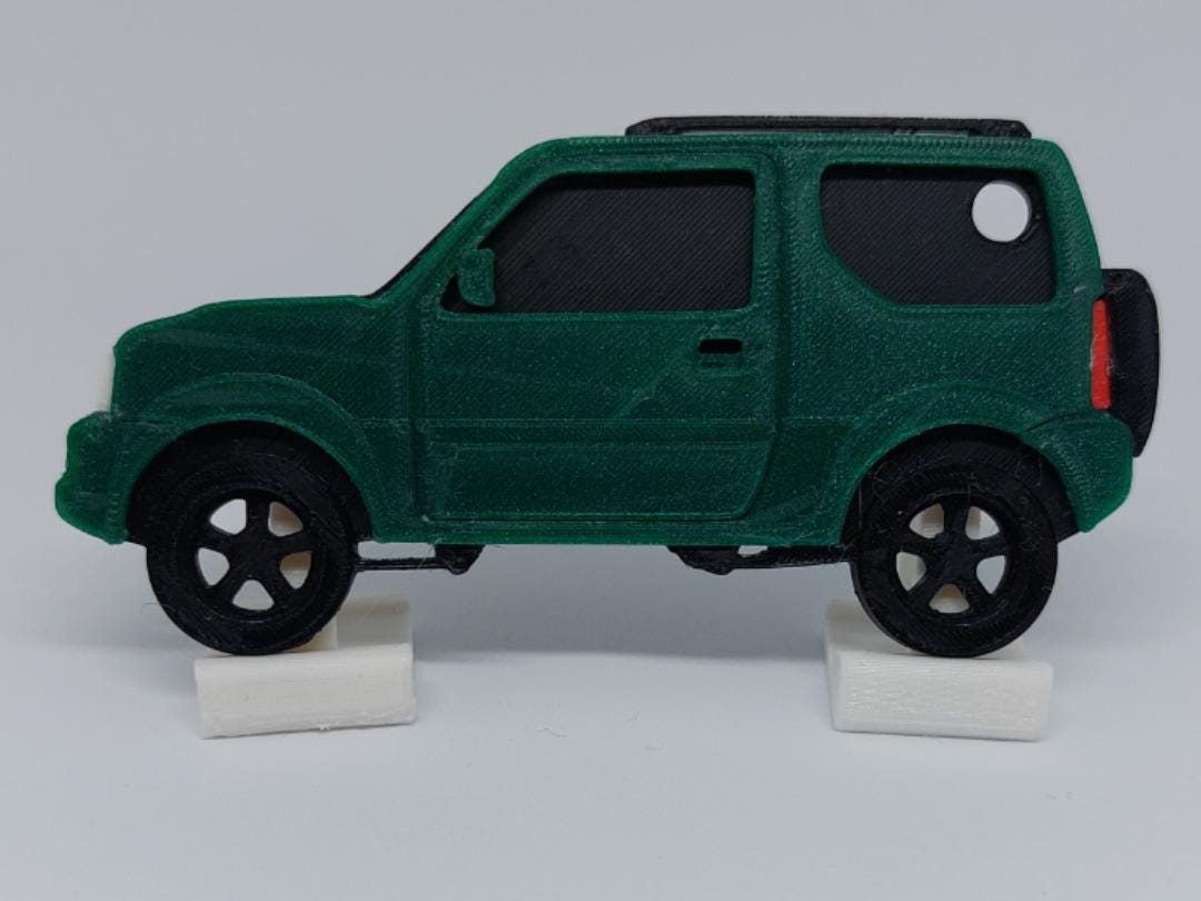 Suzuki samurai  Keychain: Custom Color 3D Printed Car Accessory