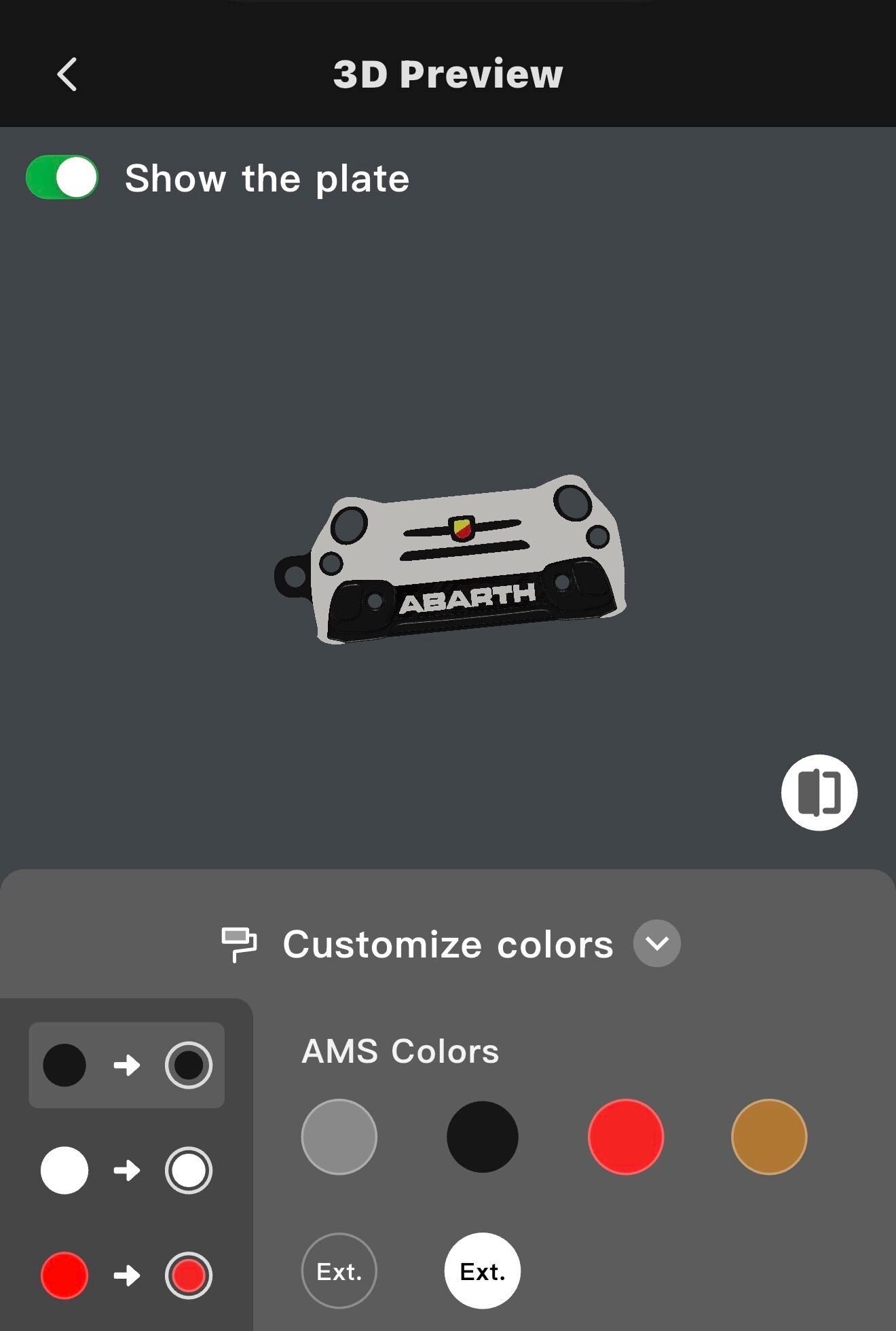 fiat / abarth keychains!