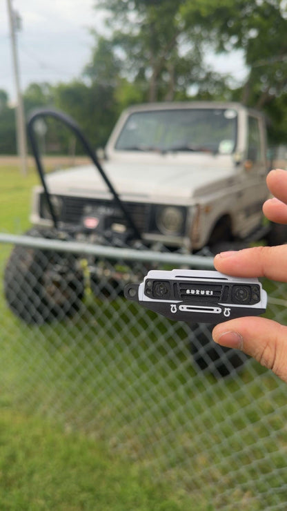 Suzuki samurai  Keychain: Custom Color 3D Printed Car Accessory