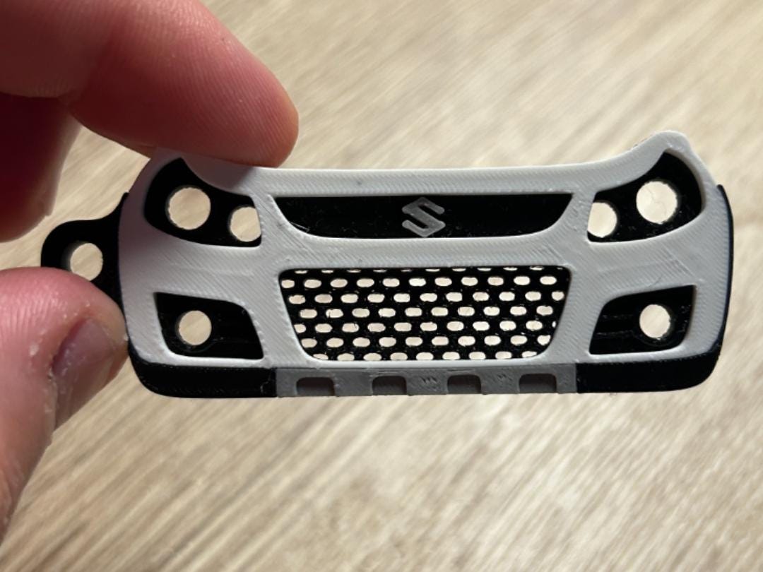 Suzuki samurai  Keychain: Custom Color 3D Printed Car Accessory