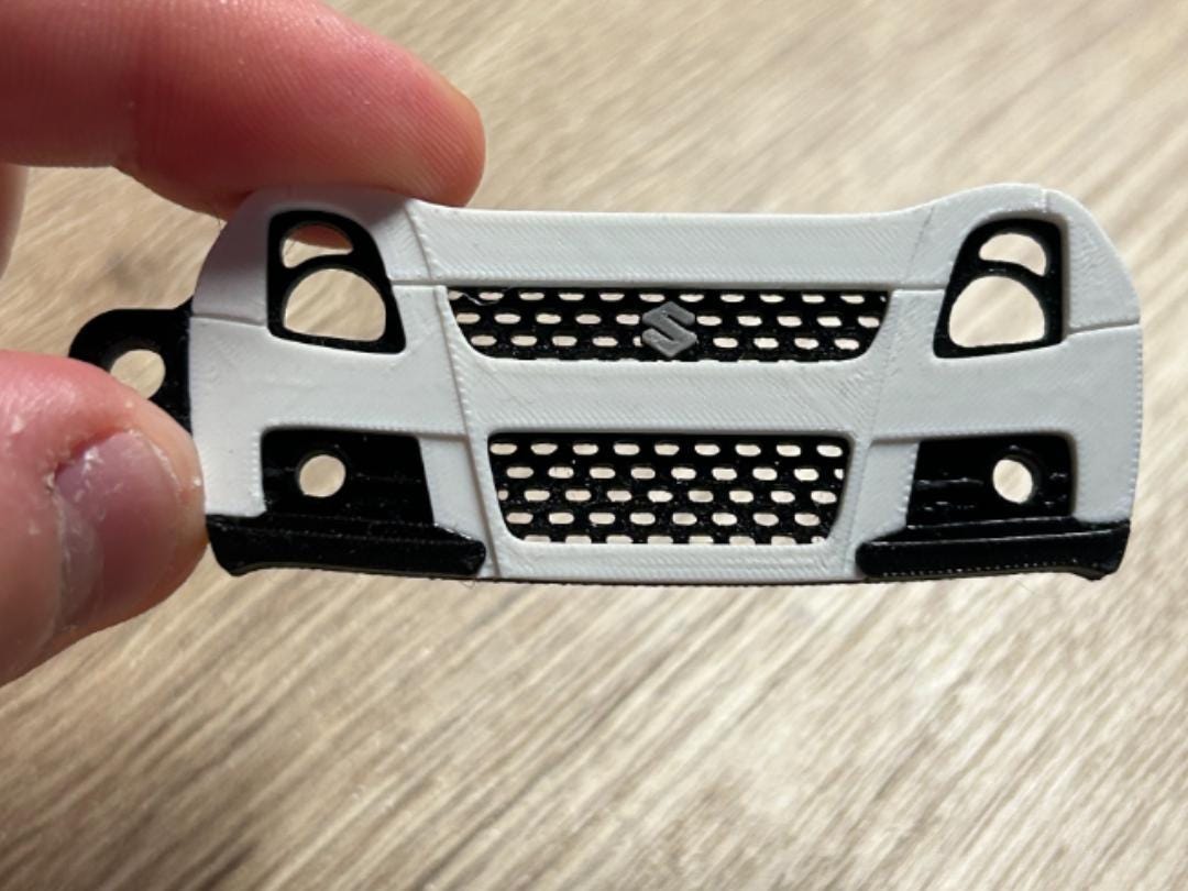Suzuki samurai  Keychain: Custom Color 3D Printed Car Accessory