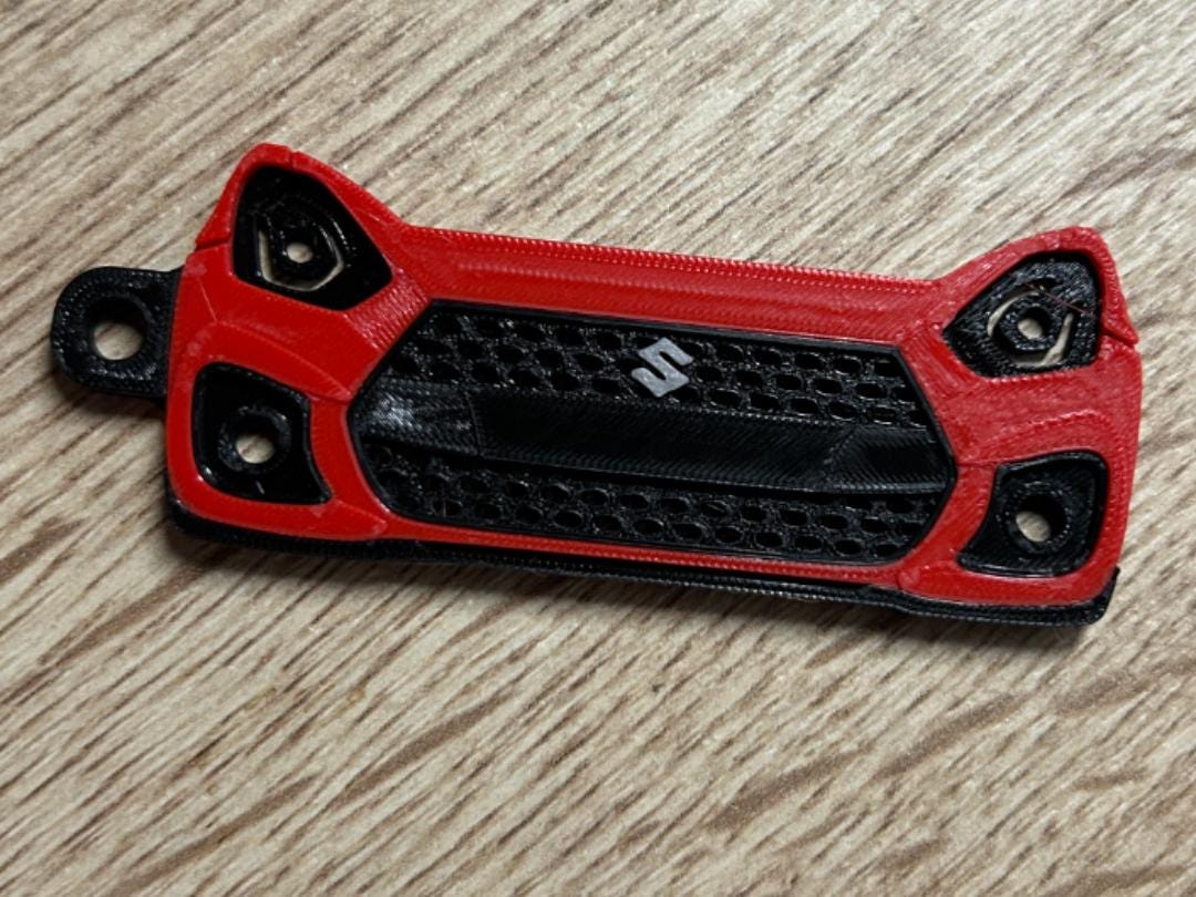 Suzuki samurai  Keychain: Custom Color 3D Printed Car Accessory