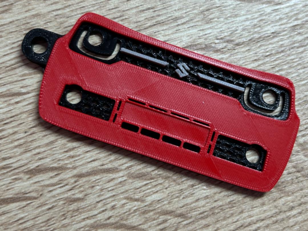 Suzuki samurai  Keychain: Custom Color 3D Printed Car Accessory