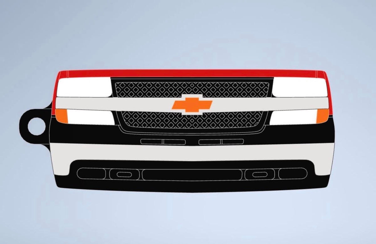 99-02 Chevrolet Silverado Custom Keychains