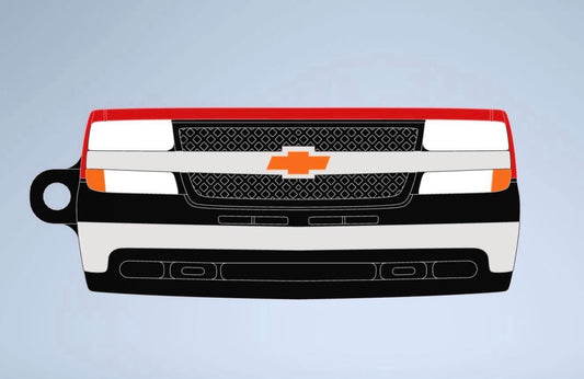 99-02 Chevrolet Silverado Custom Keychains