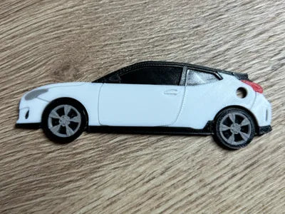 Hyundai Veloster 2 (Side) Custom Keychains